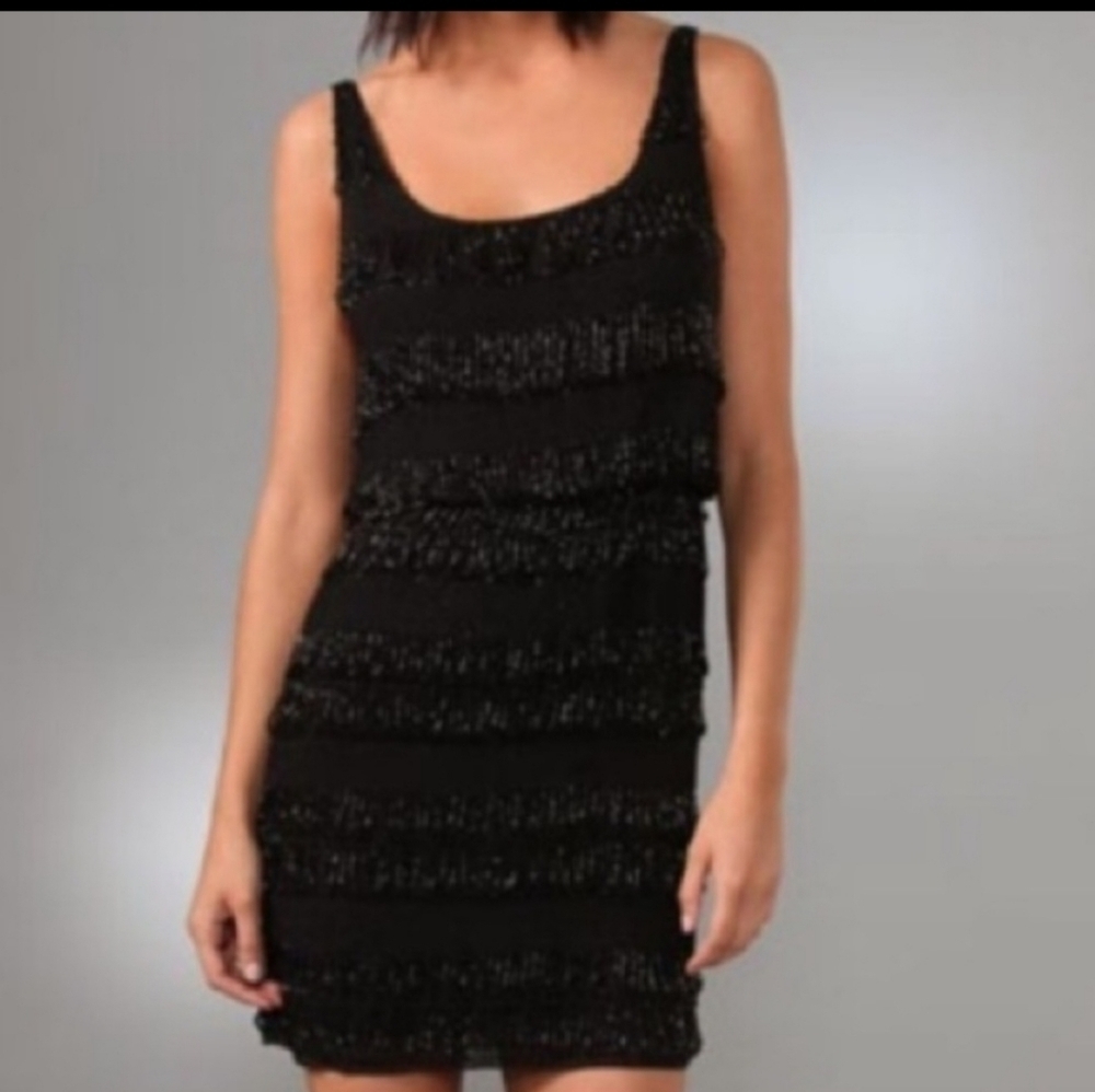 Alice+Olivia Gabby embellished dress